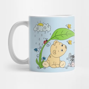 Bärchen im Regen Mug